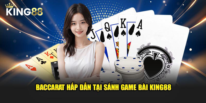 Baccarat hấp dẫn tại sảnh game KING88
