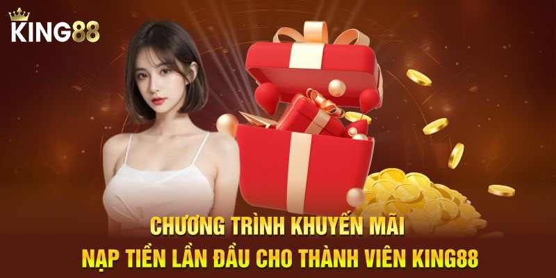 Chương trình khuyến mãi gửi vốn lần đầu cho thành viên King88
